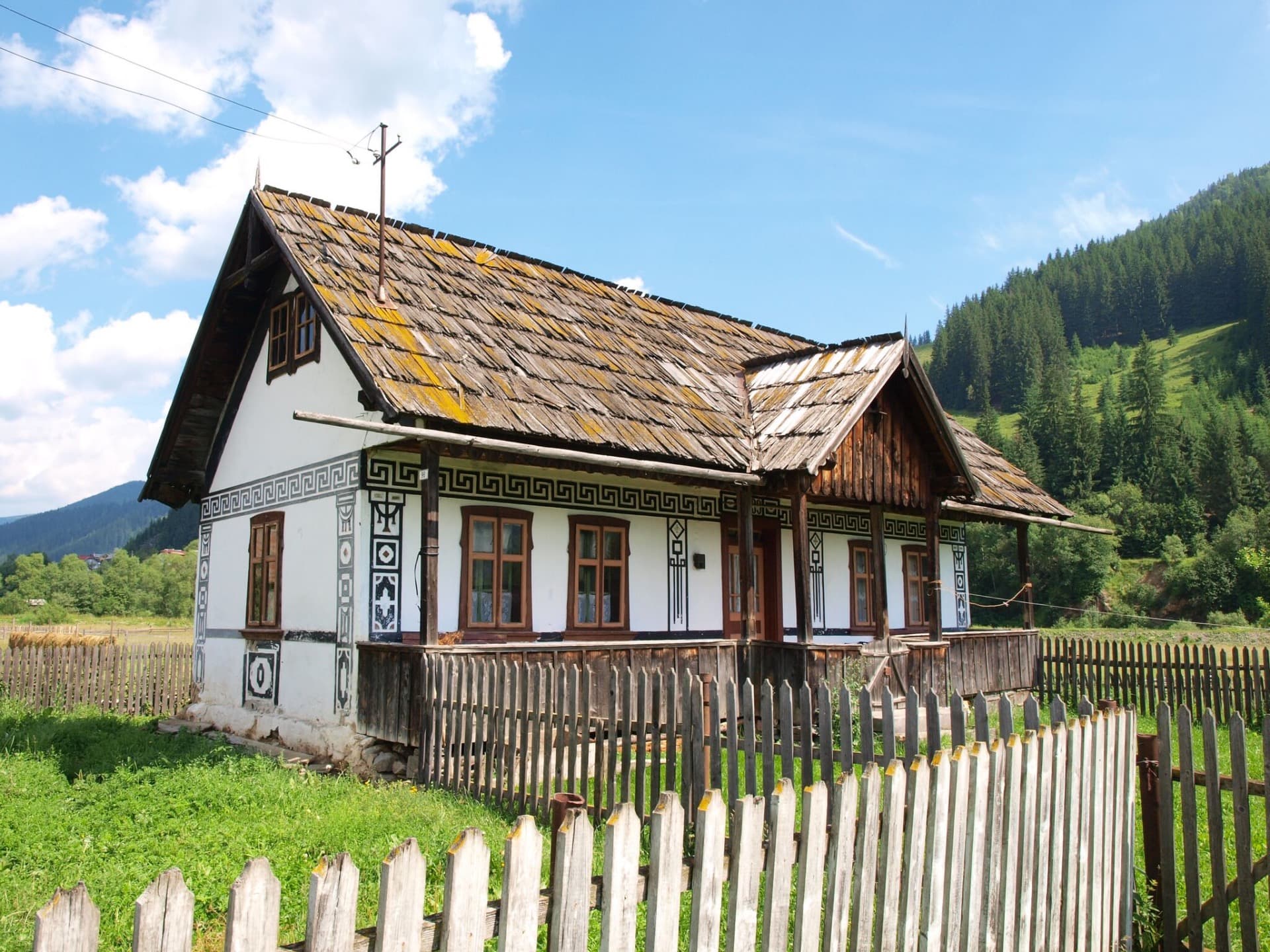 maison peinte